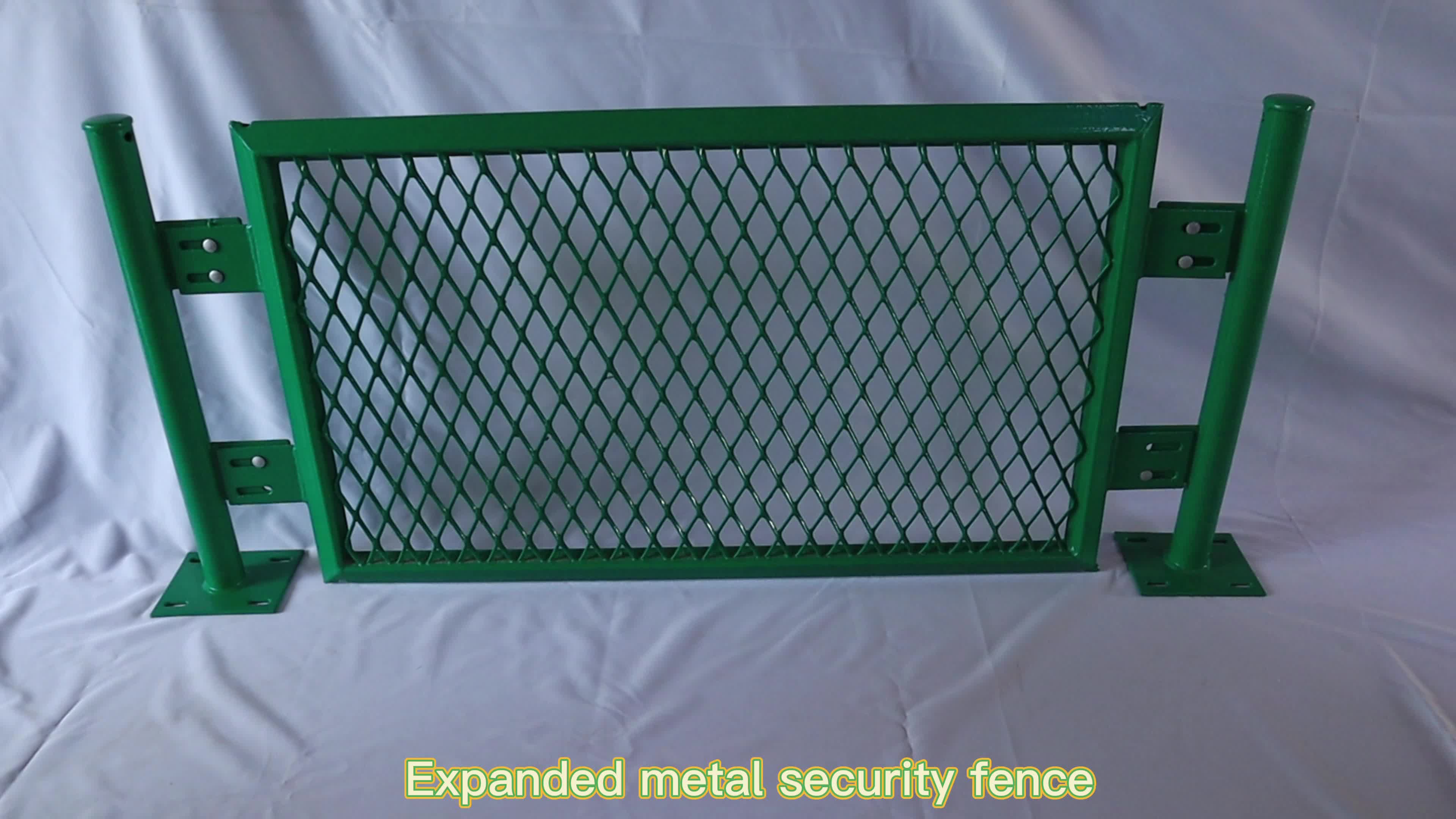 Hoja de metal expandida de acero Xinhai aplanada (3/4 #9) .120 &quot;x 24&quot; x 48 &quot;Usado en la pasarela de la pasarela Techo de seguridad11