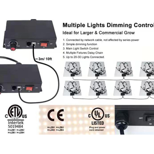 How to control the fill light for plants, duration and distance