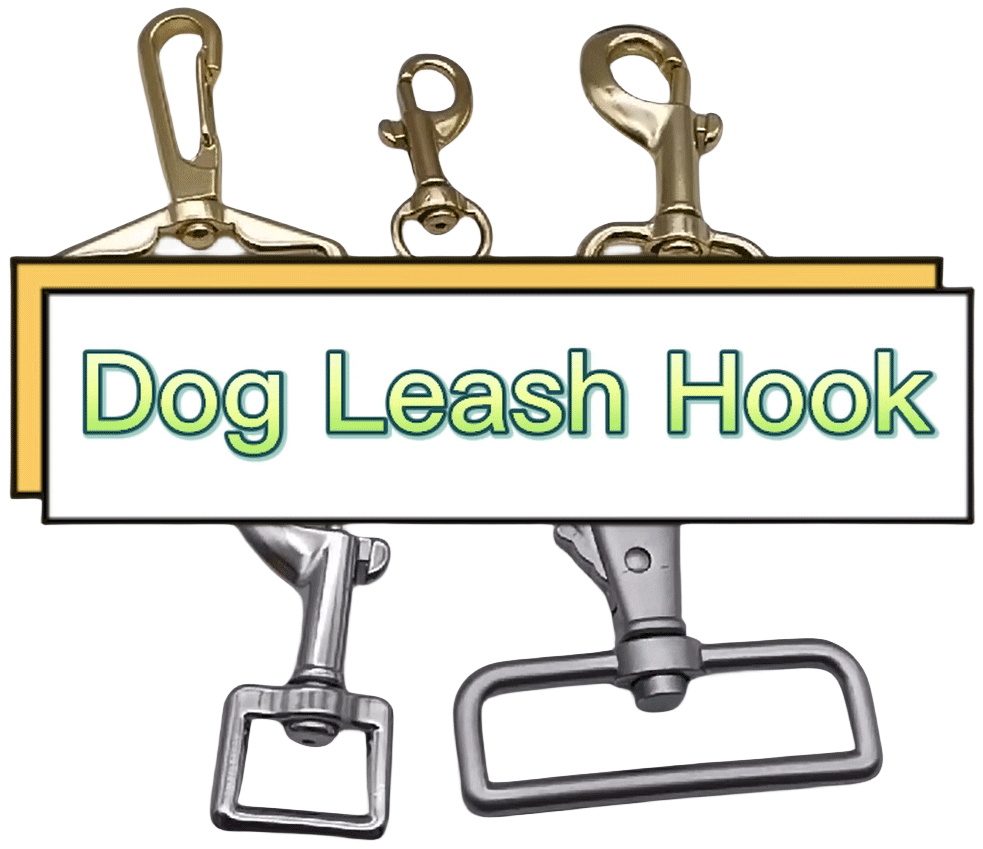 Customized Bag Hardware Black Dog Spring Hook Safety Metal Swivel Snap Hook For Handbag