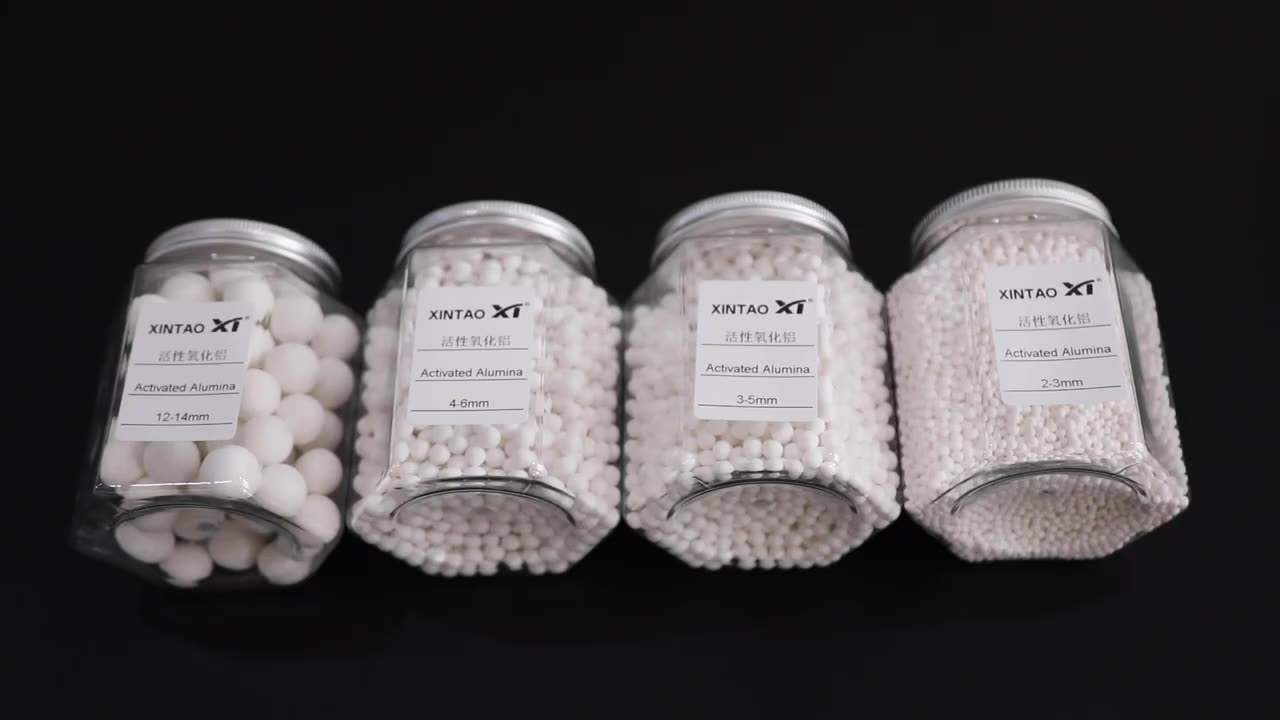 chemical adsorbent 3-5mm gamma activated alumina ball desiccant to prepare h2o21