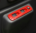 3D Interior Car Window Lift Switch Trims for Mitsubishi Outlander 2016-20171