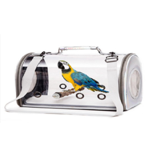 Portable Transparent Parrot Outing Shoulder Bag