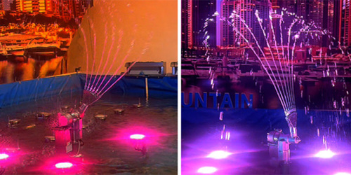 Фонтани даврзанандае, ки барои муштарии Австралия фармоиш дода шудааст, ислоҳ карда шуд