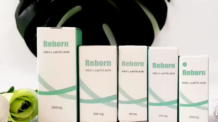 Reborn PLLA remplissage pour une utilisation du visage