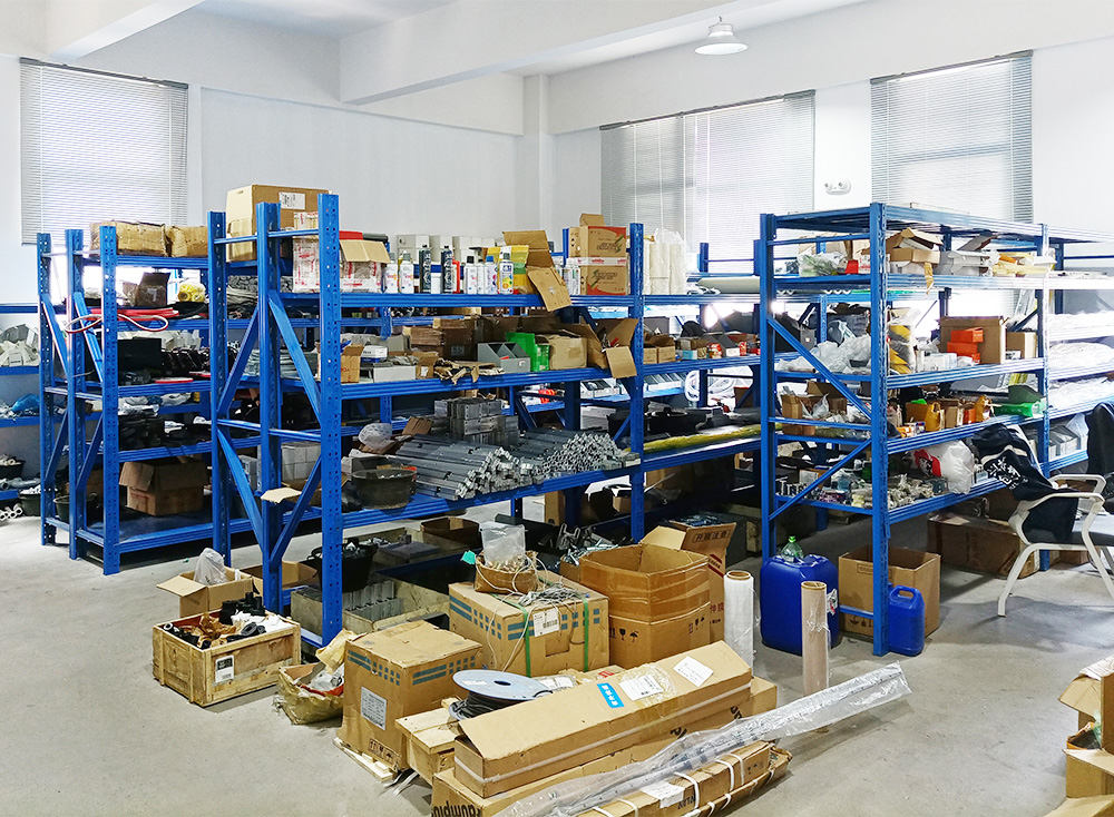 Inside the factory