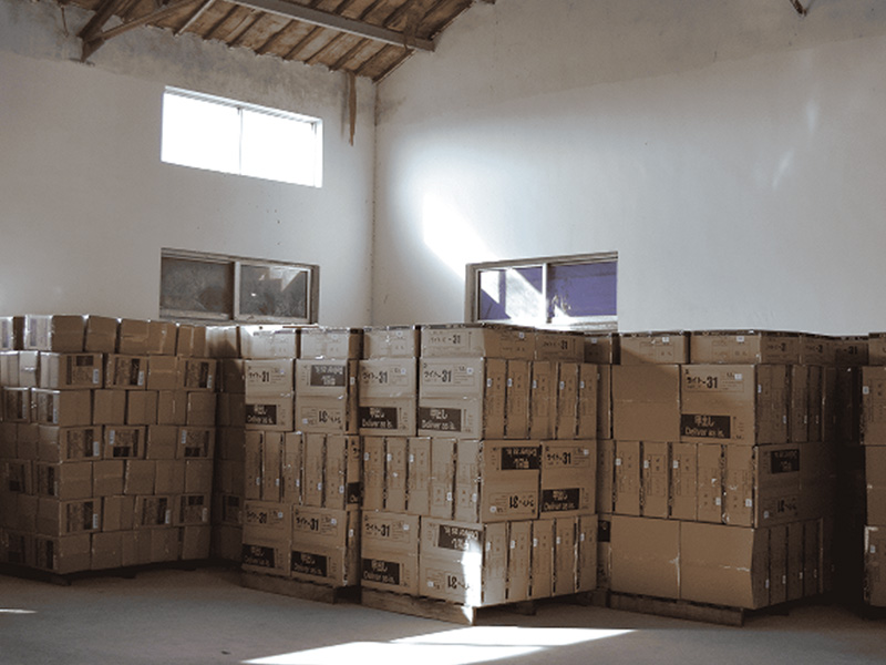 Factory interior view