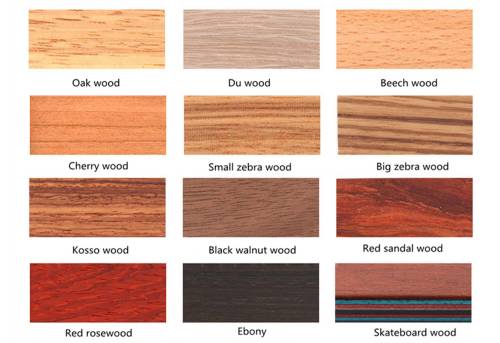 Four Materials for High-End Wooden Glasses