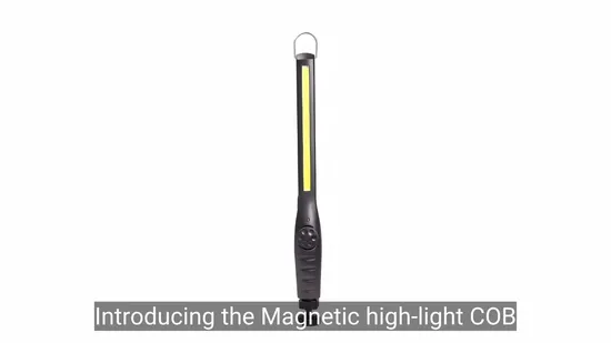 Luz de trabajo versátil de trabajo magnético con características de atenuación1