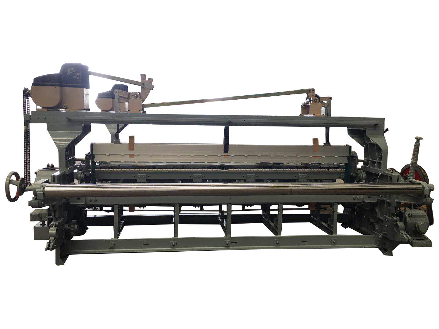 SJ736J 360CM JUTE RAPIER LOOM WEAVING IN CUSTOMER FACTORY 