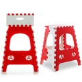 Large Portable Tall Folding Plastic Stool for Colorful Kitchen and Adult Use1