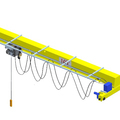 Made in China Single Beam Electric Overhead Bridge Crane with Railway Price1