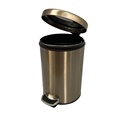 Haushalt Soft Close Edelstahl Pedal Mülleimer, Küche Pedal Mülleimer1