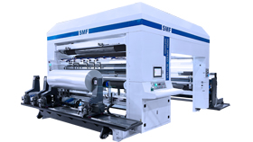 Jumbo Roll Slitting Machine Ταχύτητα επιταχύνετε