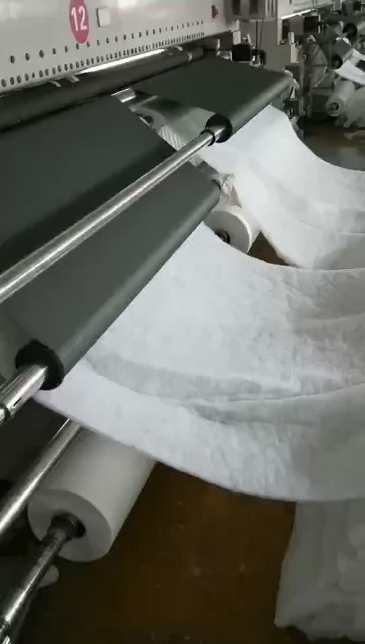 tissu en taffetas de polyester imperméable avec tissu laminé.mp4