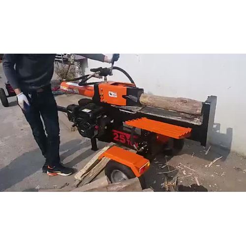 China Forestry Machinery 25ton Hydraulic Log Split