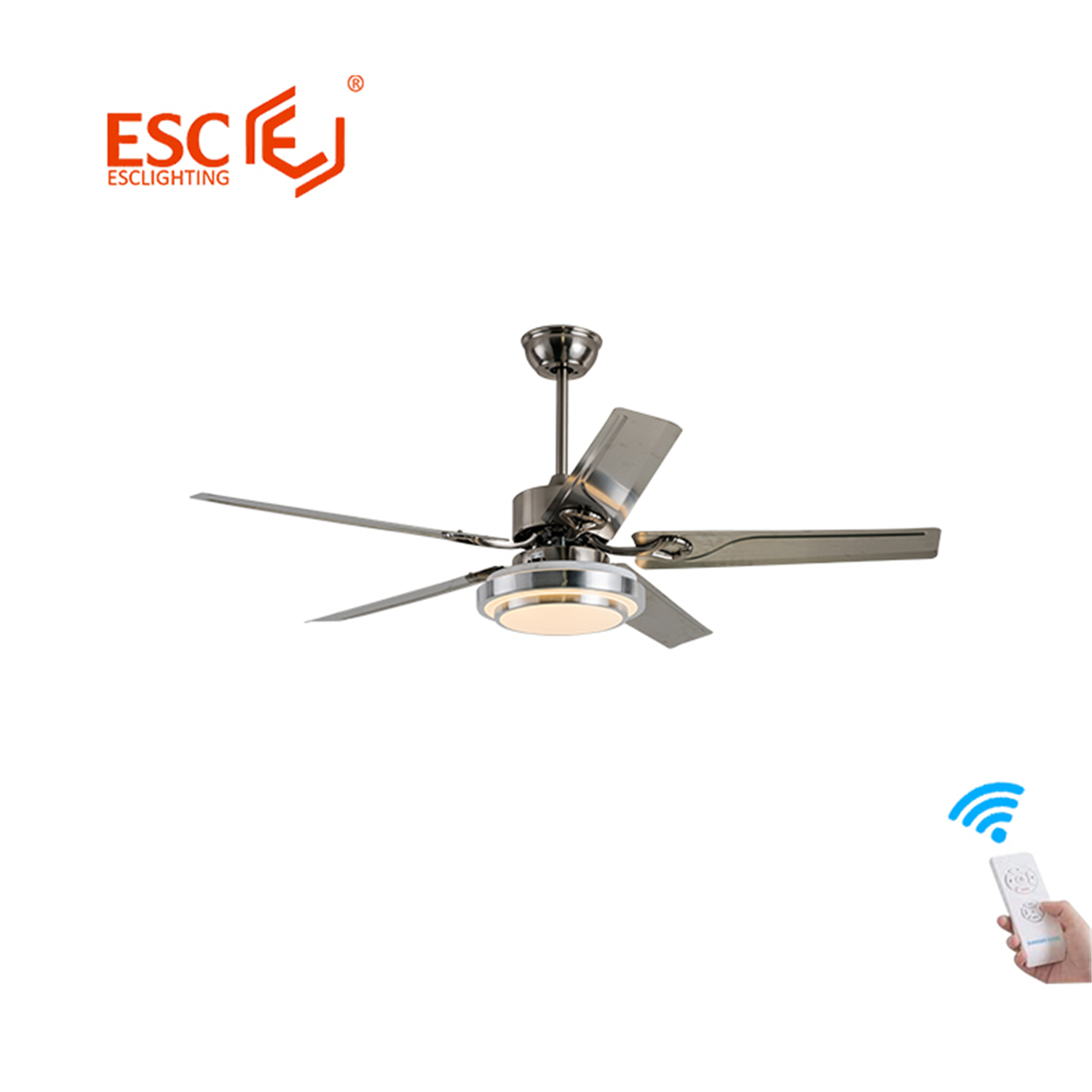 Low noise ceiling fan lights