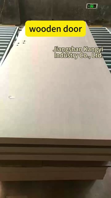 EcoGrain PVC-Wrapped Custom Wooden Door