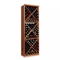 Wooden Glass Rack - 132 Bottle Wine Display Cabinet1