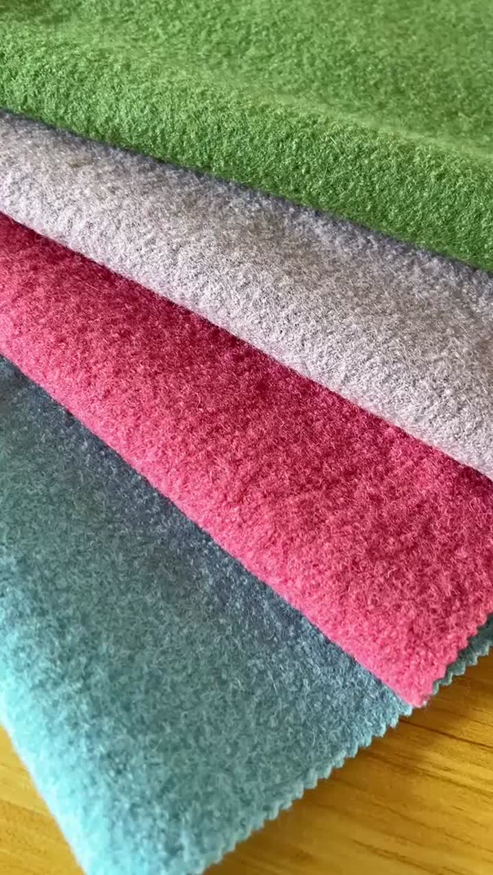 Jj-024 ~ 1 100% вареная шерстяная ткань