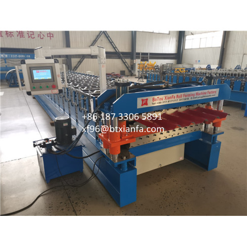 Loading Double Layer Roll Forming Machine to Paraguay