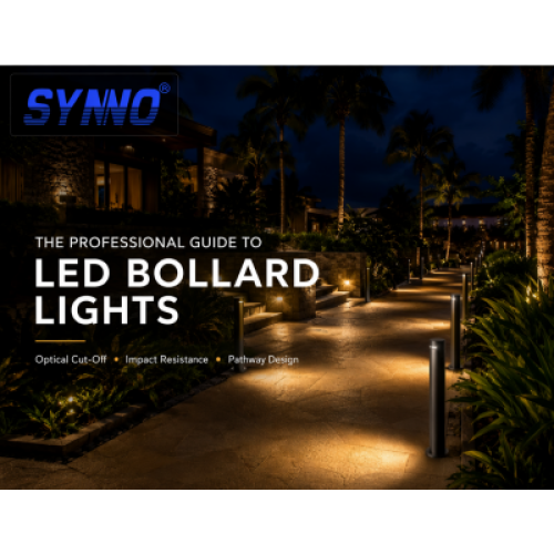 LED-oszlopos fénytechnikai útmutató: Levágási optika, IK ütés- és úttervezés | Synno