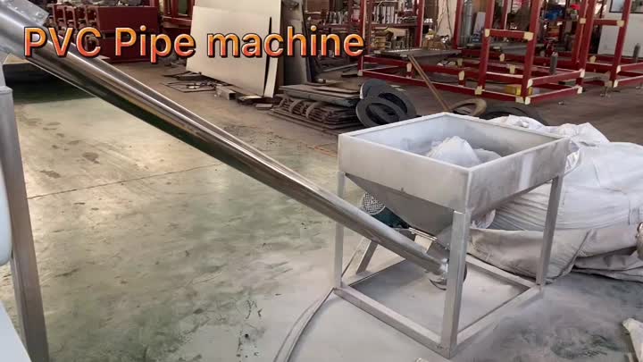 Linha de extrusão de tubo de drenagem de PVC de 63-200mm