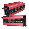 Easun Solar 3kw 3000 Watt 12V 24V Dc to AC 120V 220V 1000W 1600W 2200W Car RV Power Pure Sine Wave Inverter 3000w1