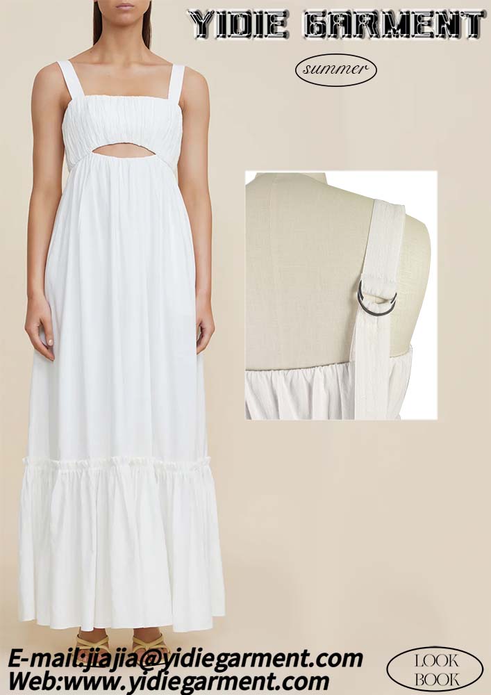 Cotton Midi Dress