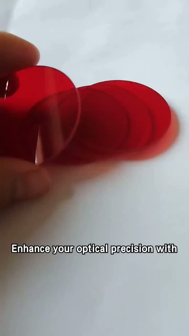 Vidrio Óptico De Filtros Rojos Ópticos Hoya R-62 Hb610 Rg610