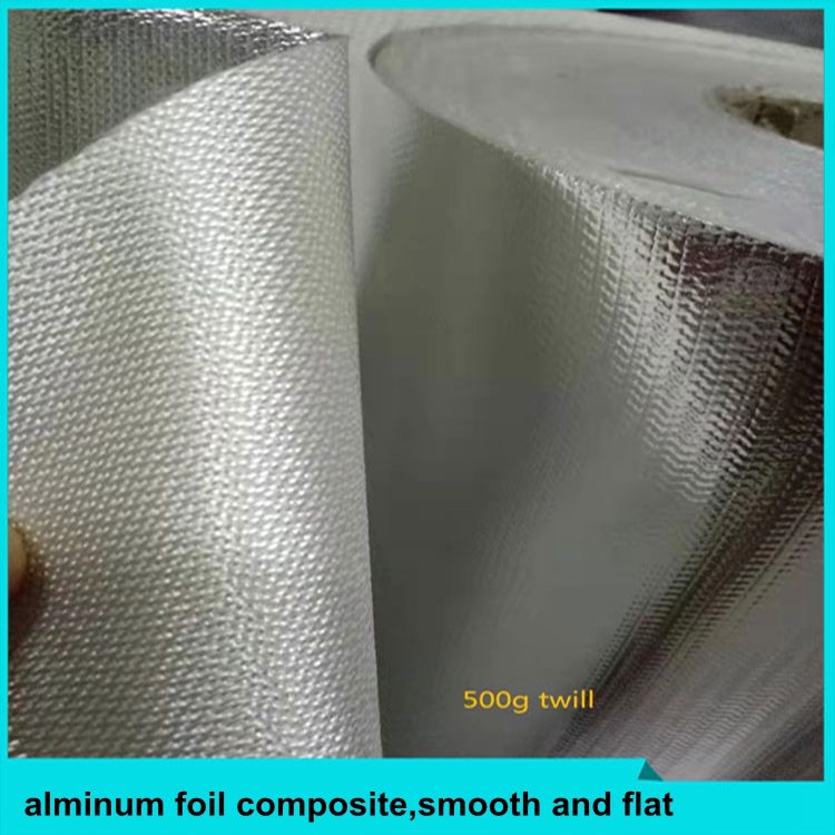 Aluminum Foil Fiberglass Cloth 