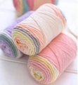 Hot Selling 100g Rainbow Cake Cotton Blended Yarn for Hand Knitting: Your Ultimate Crafting Companion1