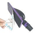 70mm Purple Sandpaper Sand Disc Abrasive 12m1