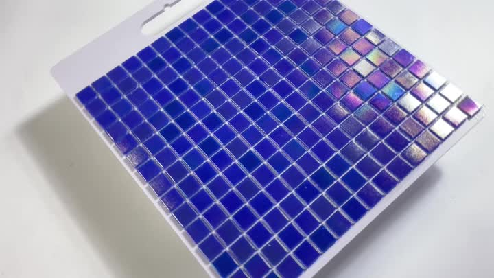 Iridescent Mosaics Pool Tile