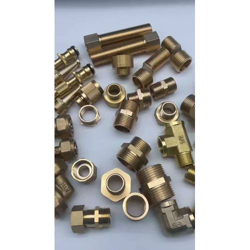 Brass Pipe Fittings Connectors Assortment