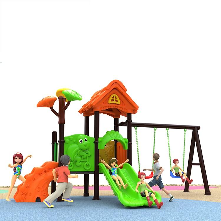 Set Peralatan Bermain Ramah Anak Tanpa Listrik Khusus untuk Taman Bermain