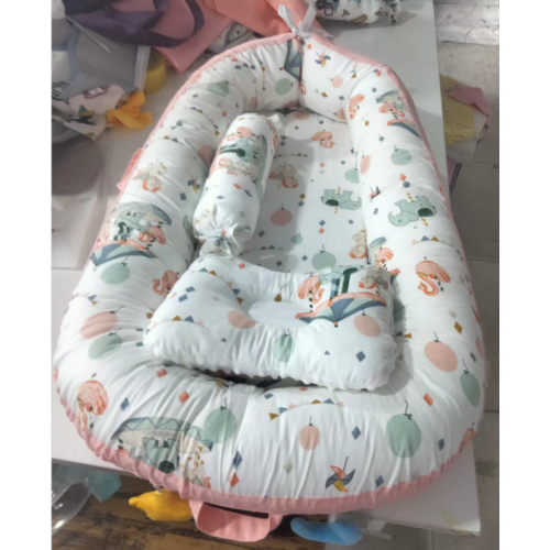 Almohada de almohada de cama biónica de bebé 3 en 1