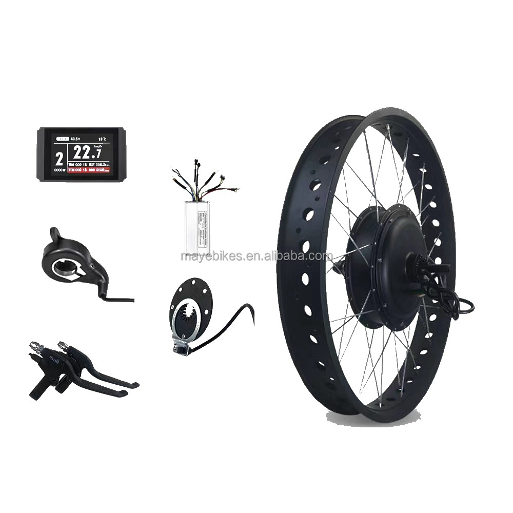 Snow Bike Fat Tire Kit 3000w