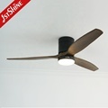 1stshine LED Ceiling Fan: Space-Saving Flush Mount DC Copper Motor with WIFI TUYA App and Remote1