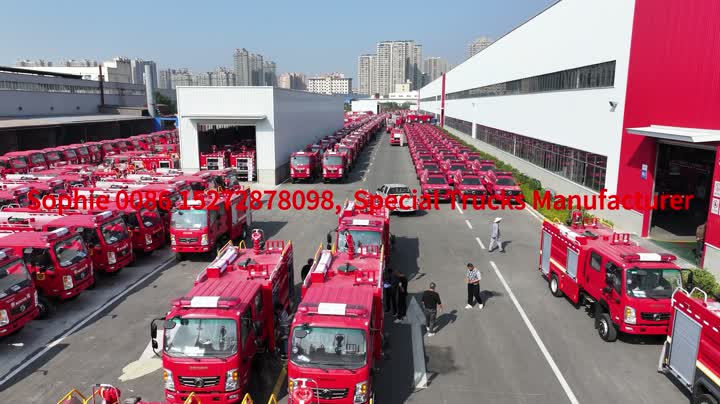 Camiones de bomberos