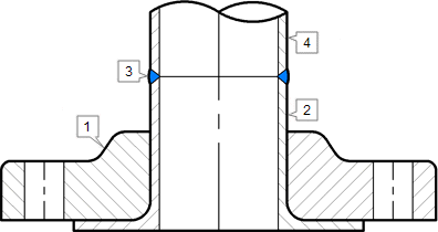 Detail Flange Sambungan Lap