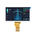 7.0 Inch LCD Display Panel with 1024x600 Resolution, 450 Nits, 20 Pin LVDS, and G084SN05 V904 for Industrial Use1