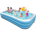 Family Lounge Inflatable Pool - Kids & Adult Summer Water Toy for Garden1