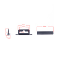 Modern Self-Adhesive Plastic Hooks for Sales Customization and Reusability1