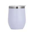 Travel-Friendly 12oz Thermal Insulated Stainless Steel Coffee Tumbler with Lid and Vacuum Insulated Wine Glasses1