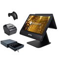 15.6 Inch Aluminum Alloy POS Machine Cashier Equipment1