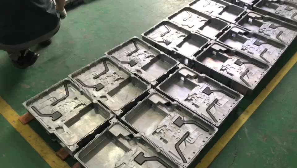 Disipador de aleta de aluminio láser de 3000W con piezas de mecanizado CNC1