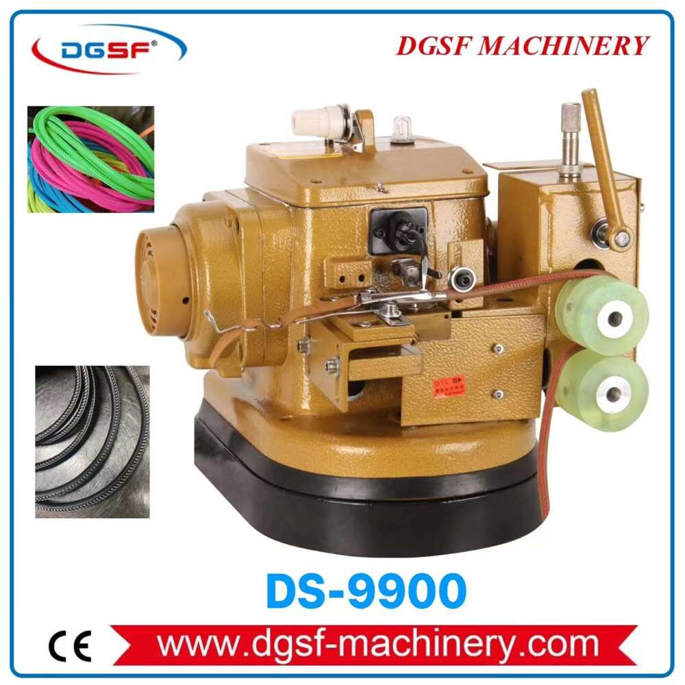 Automatische Riemenabdeckung und Nähmaschine DS-9900