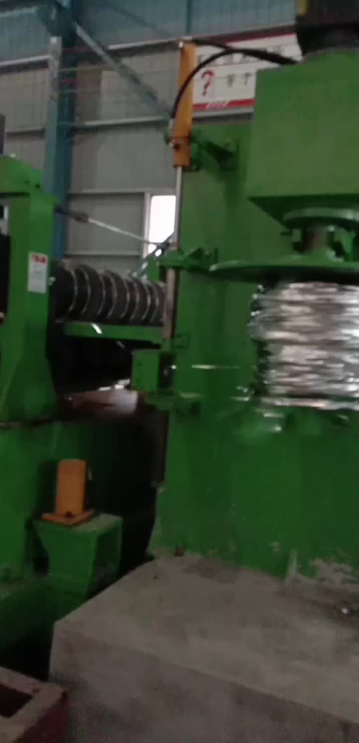 Steel Coil Slitting Machine vertical scrap winder.mp4