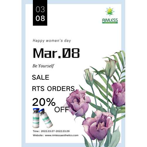 Discount For the International Women's Day