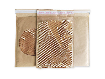 What products are suitable for transport in honeycomb mailers?